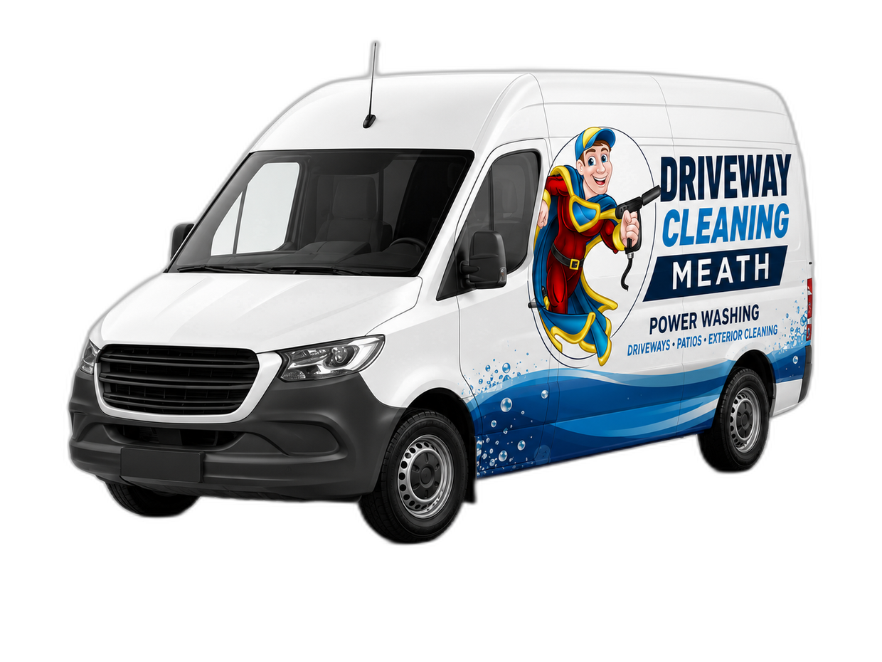 The Driveway Cleaning Meath branded van